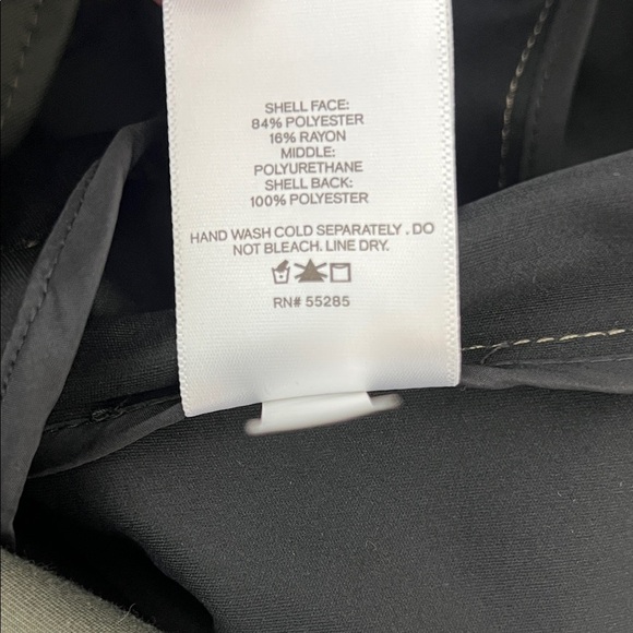 Express Olive Men's Trench Coat - Picture 6 of 7